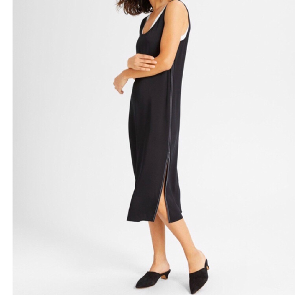 NWT Theory 2.0 Amalia Silk Effortless silk dress